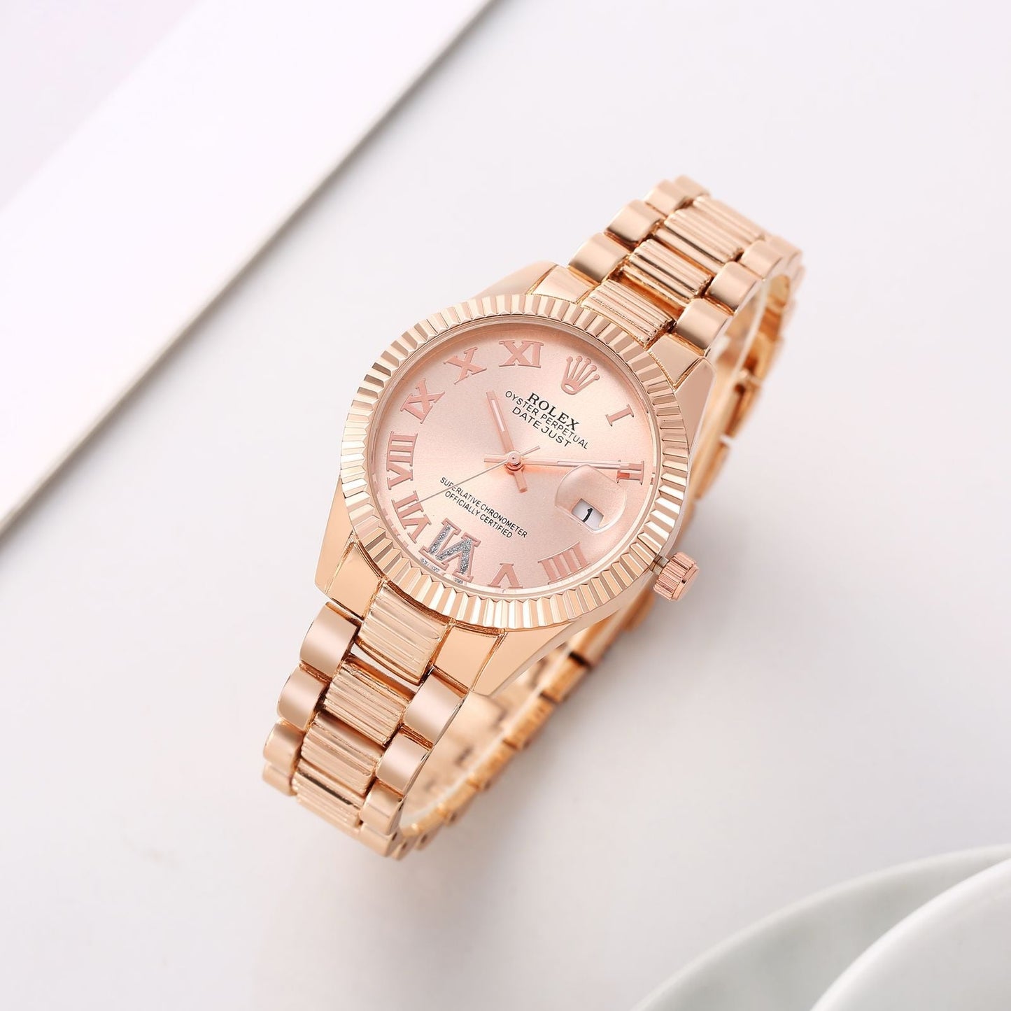 Rolexx Oyster Perpetual Date Just for her