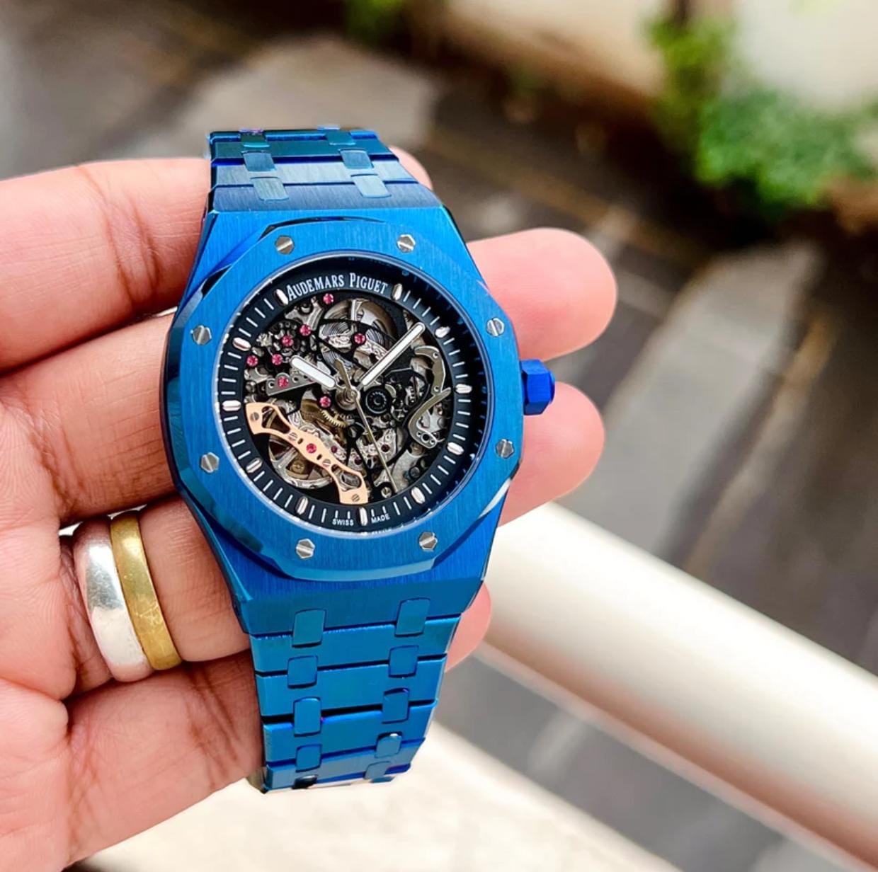 Audemarrs piguet Royal Oak Skeleton Automatic