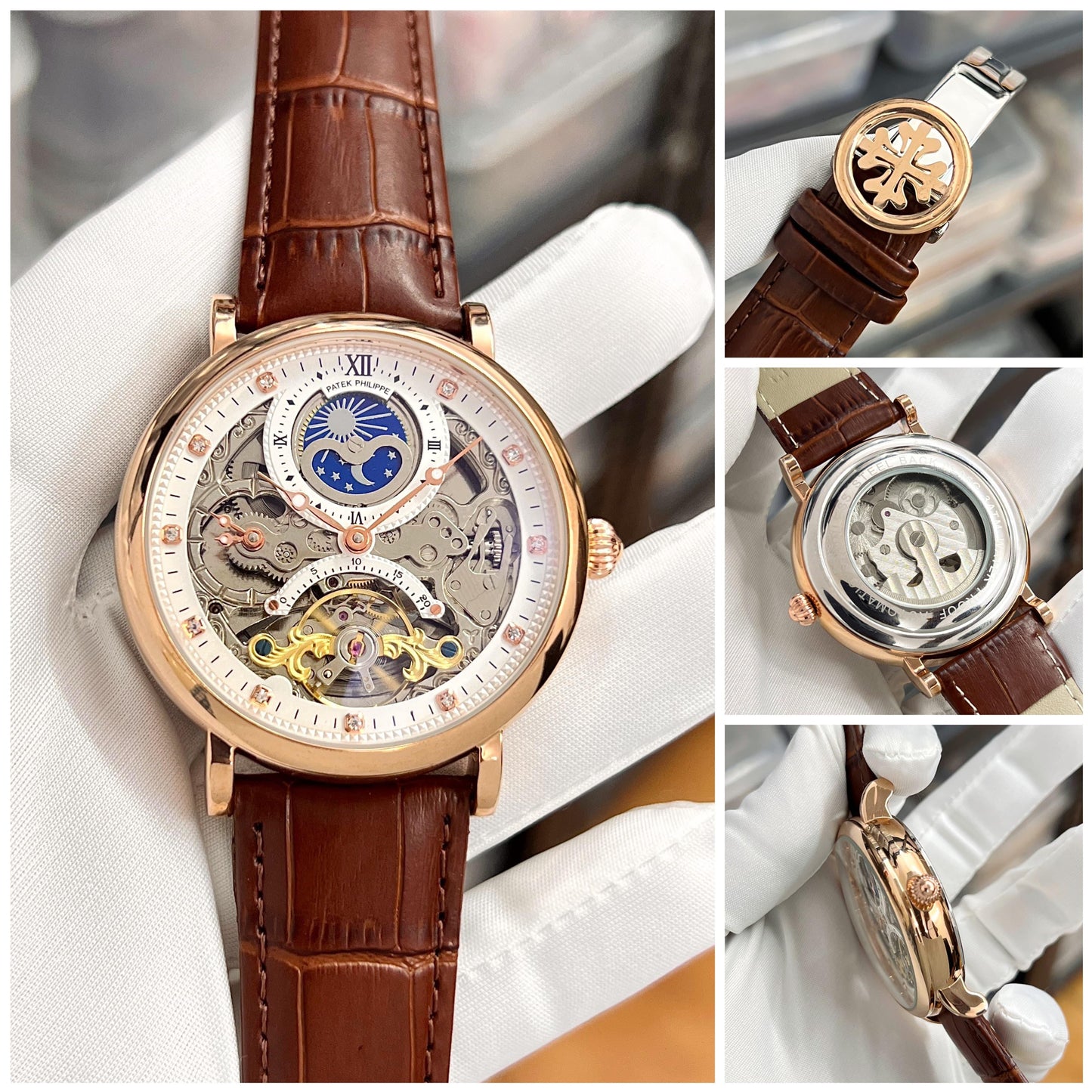 New Patekk philippe Skeleton