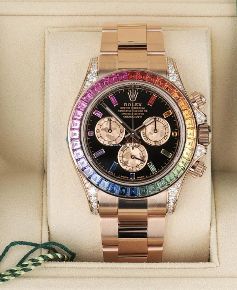 ROLEX RAINBOW DAYTONA ROSEGOLD