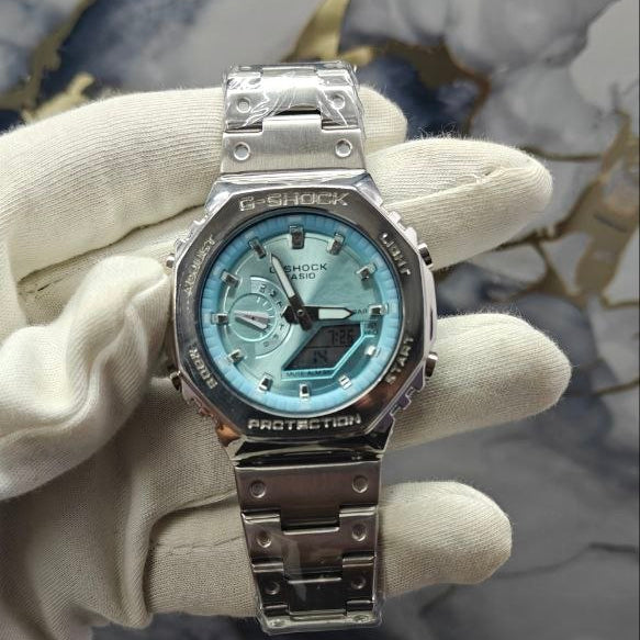 G-SHOCK GM-2100D TIFFANY COLOUR STAINLESS STEEL