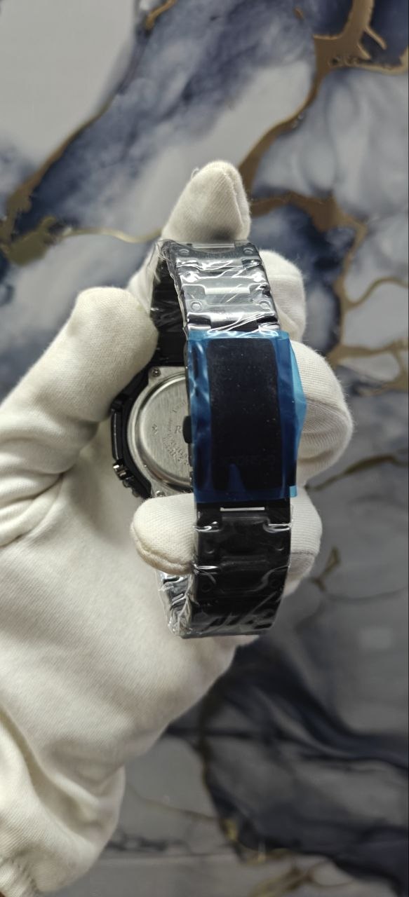 G-SHOCK GM-2100D FULL BLACK COLOUR STAINLESS STEEL
