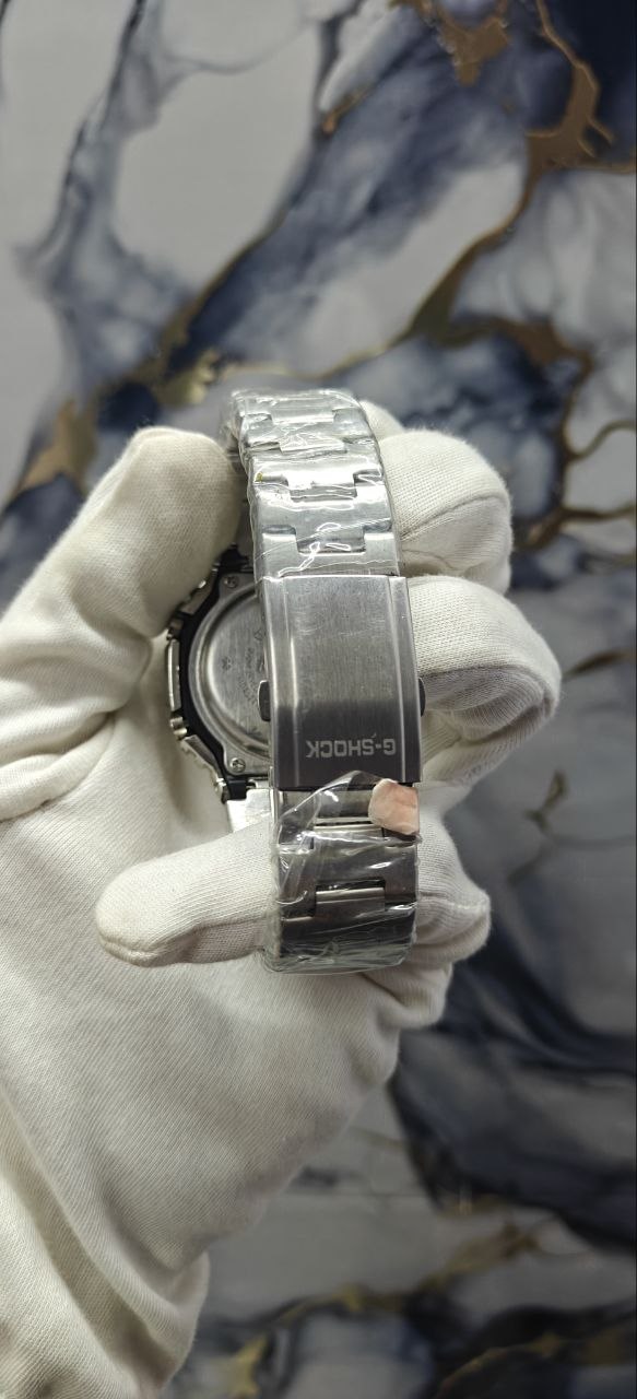 G-SHOCK GM-2100D SILVER COLOUR STAINLESS STEEL