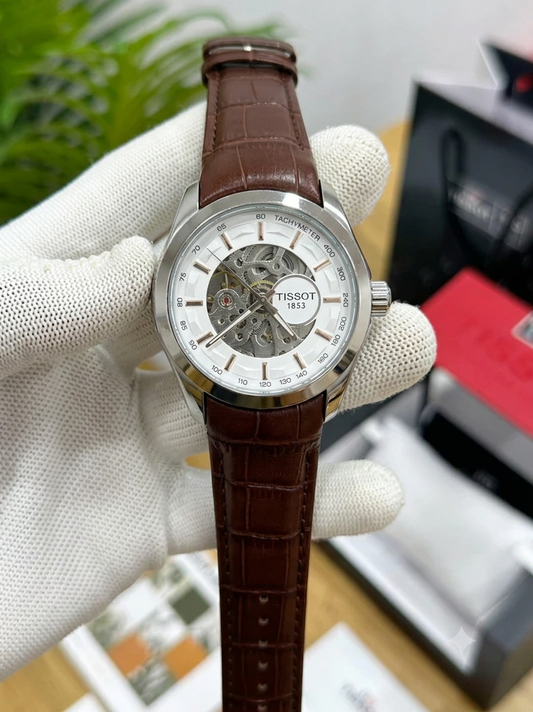 TISSOTT 1853 COUTURIER OPEN HEART AUTOMATIC