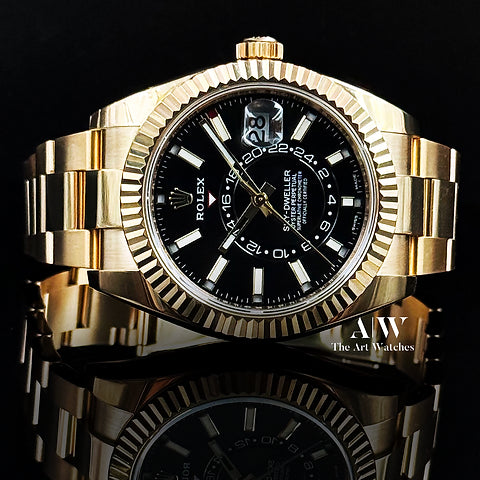ROLEX SKY DWELLER AUTOMATIC WATCH