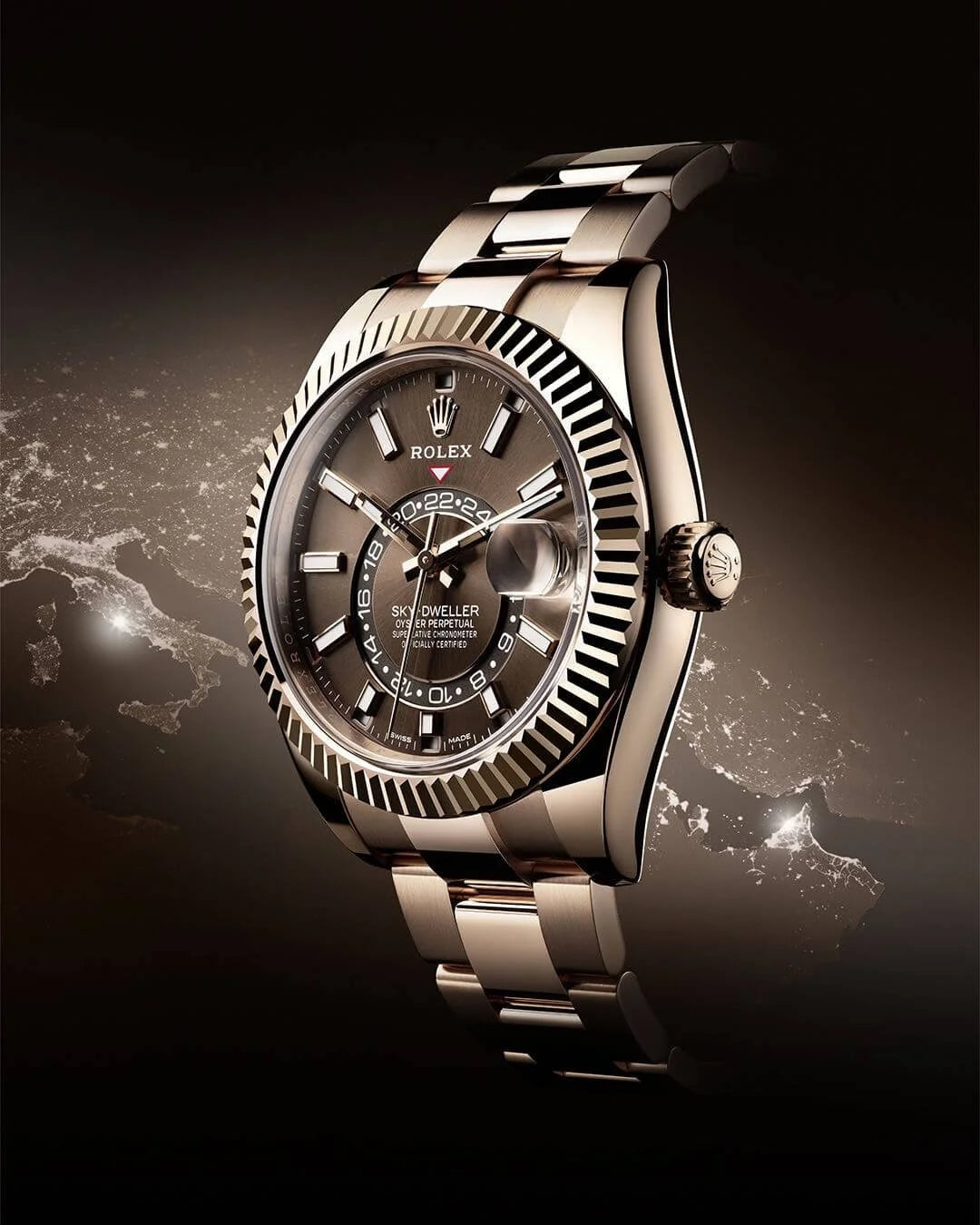 ROLEX OYSTER PERPETUAL SKY DWELLER AUTOMATIC