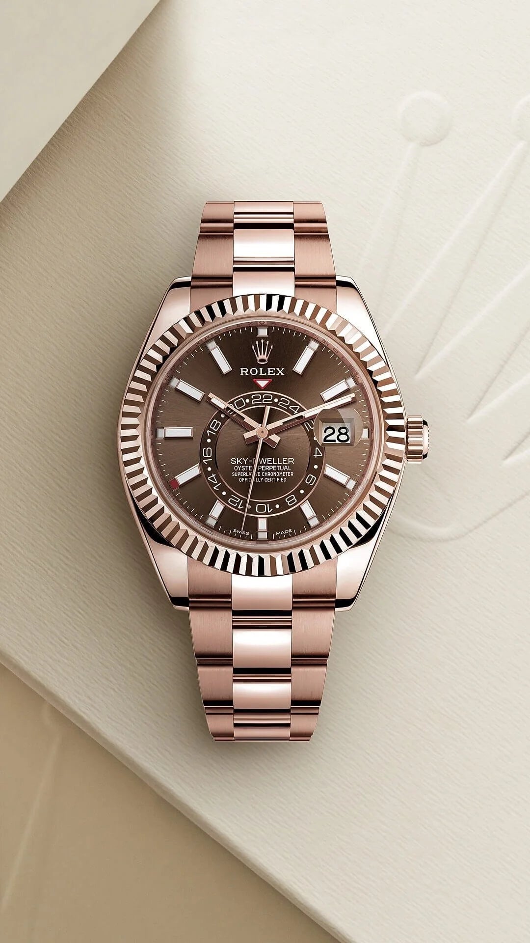 ROLEX OYSTER PERPETUAL SKY DWELLER AUTOMATIC