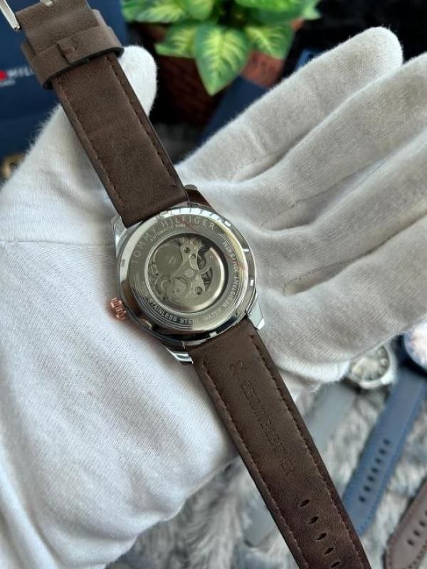 TOMMYY HILFIGER AUTOMATIC LEATHER BELT