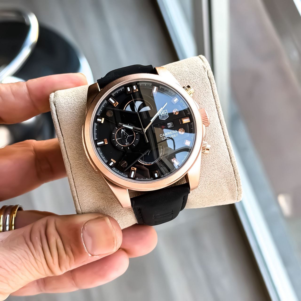 NEW! TAG HEUER CARRERA CR7 ROTATING FAN