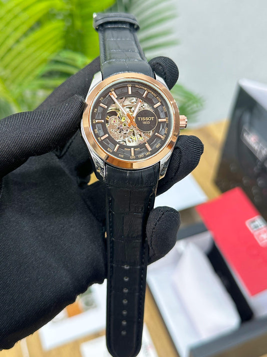 TISSOTT 1853 COUTURIER OPEN HEART AUTOMATIC