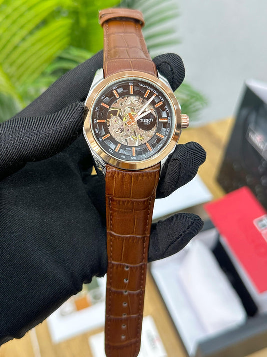 TISSOTT 1853 COUTURIER OPEN HEART AUTOMATIC