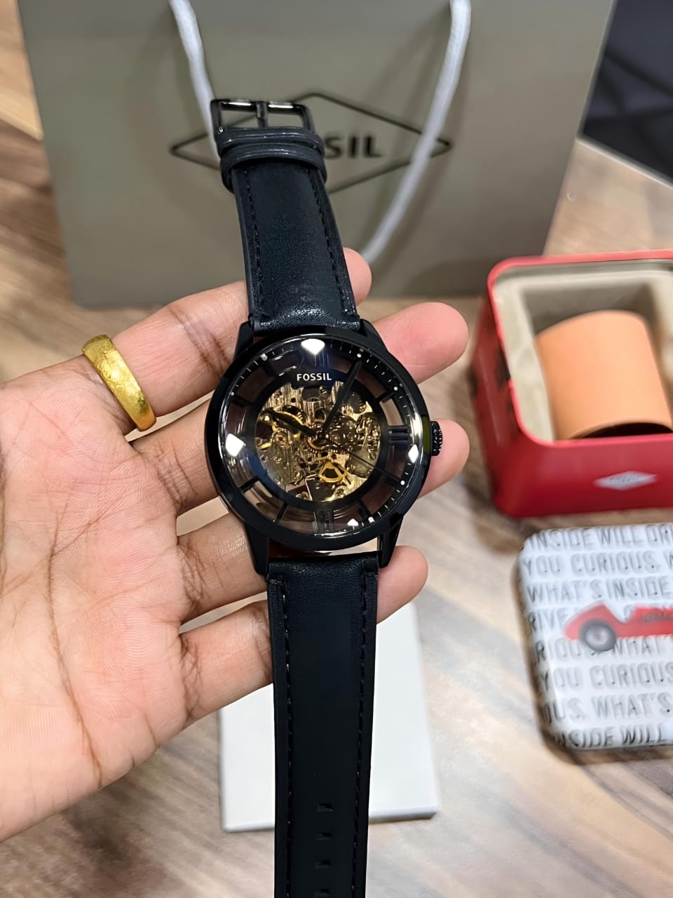 Fossill Townsman full black