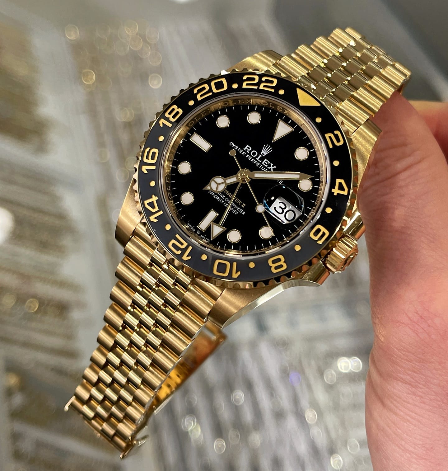 Rolexx Oyster Perpetual GMT Master Japan Machine