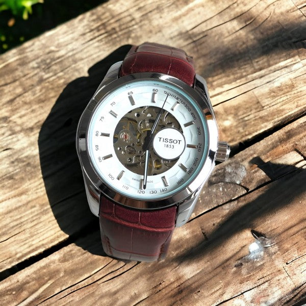 TISSOTT 1853 COUTURIER OPEN HEART AUTOMATIC