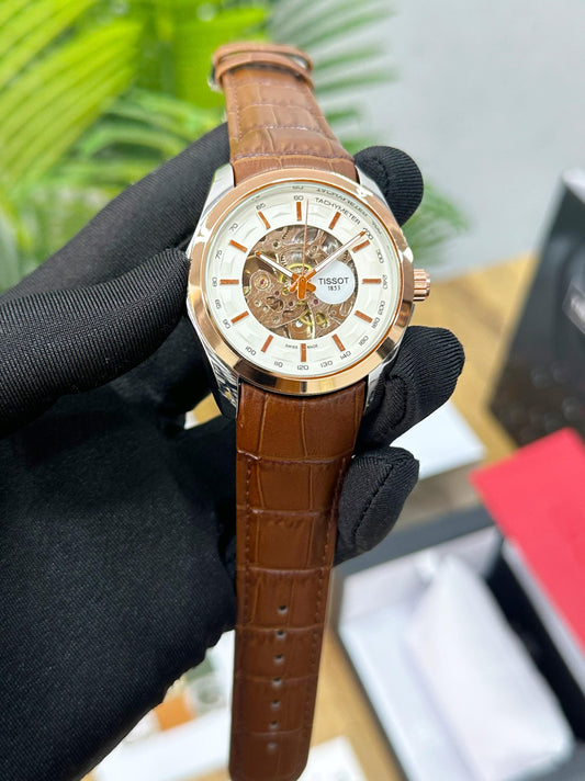 TISSOTT 1853 COUTURIER OPEN HEART AUTOMATIC